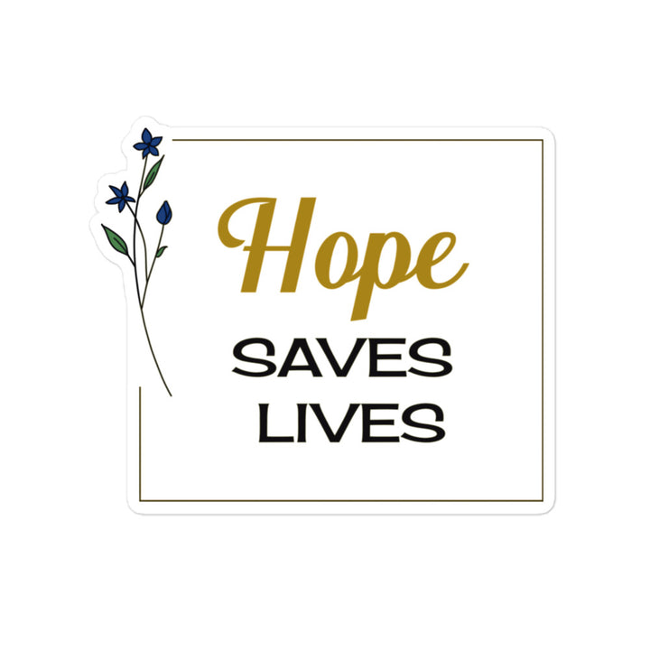 HOPE Saves Lives sticker