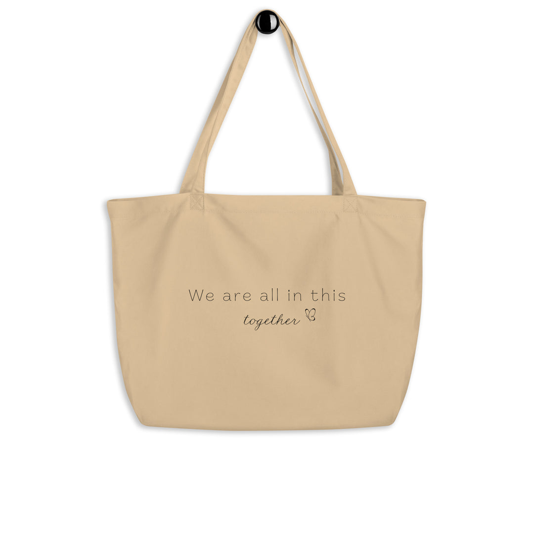 Large organic tote bag